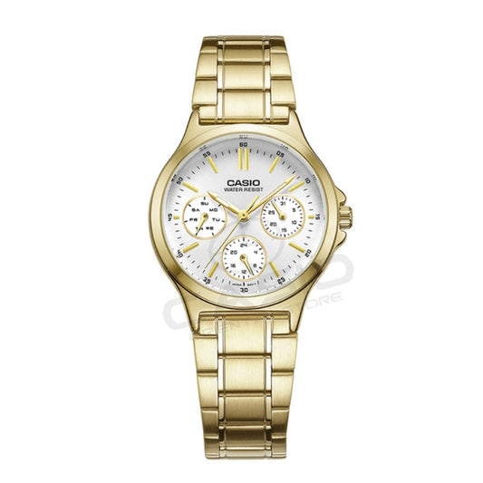 Casio gold watch waterproof